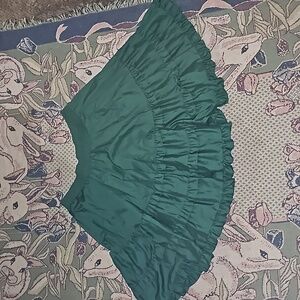 Malco Modes San Francisco tiered ruffle skirt green 💚 hg17